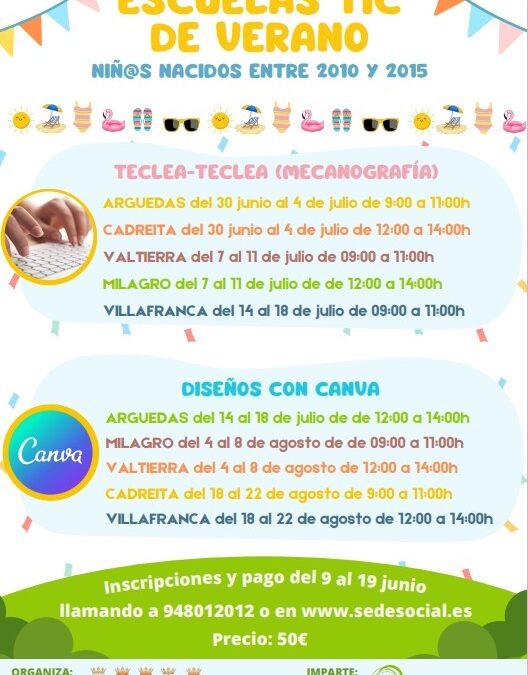 💻 Escuelas TIC de Verano 2025