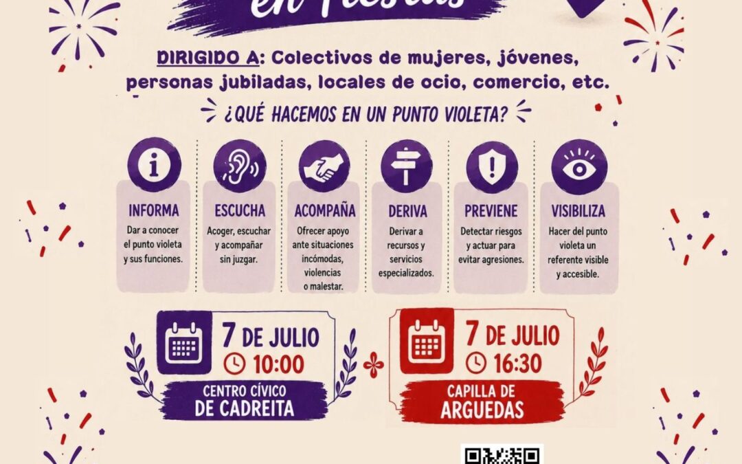 Formación “Espacios seguros en fiestas”